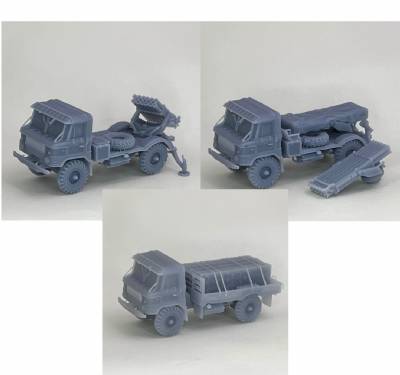 BM-21 Rocket Launcher set (3 vehicles)